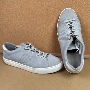 Greats Brooklyn The Royal Knit Low Top Gray White Sneakers Shoes Mens US 12